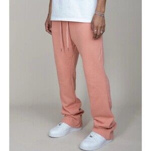 NEW EPTM Sweatpants Men's XSmall‎ FLARE Bottom The Perfect Example Coral